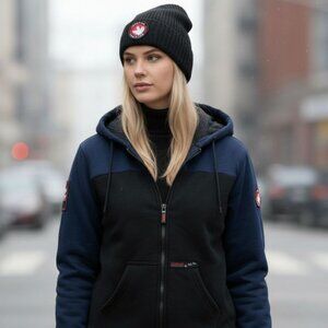 Canada Weathergear Unisex Blue/Black Jacket Men’s Large / Women’s X-Large 789442